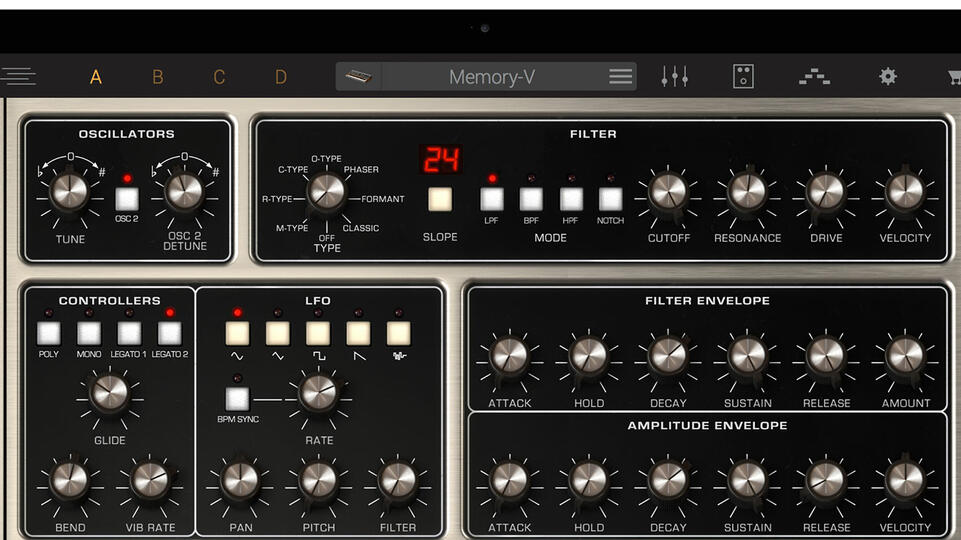IK Multimedia Syntronik Memory-V (Memorymoog)